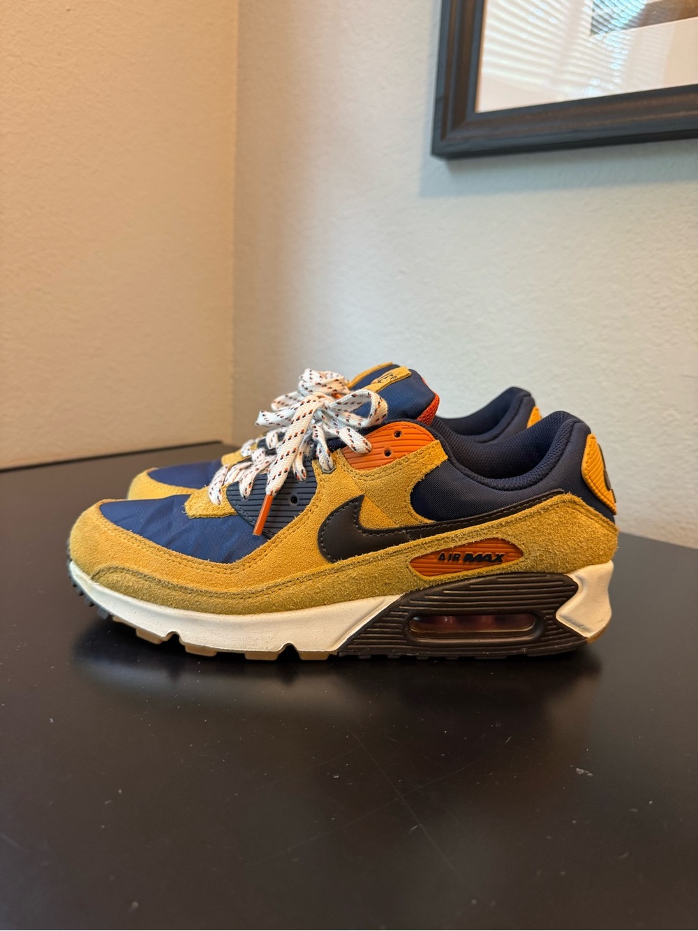 Nike Air Max 90 Bucktan Velvet Brown Men’s Size 9